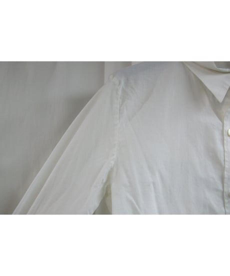 Y's yohji yamamoto 白 七分袖シンプルブラウス YC-B02-024
