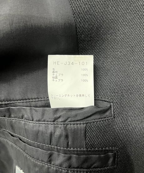 2022AW yohji yamamoto pour homme デザインジャケット（HE-J34-101）