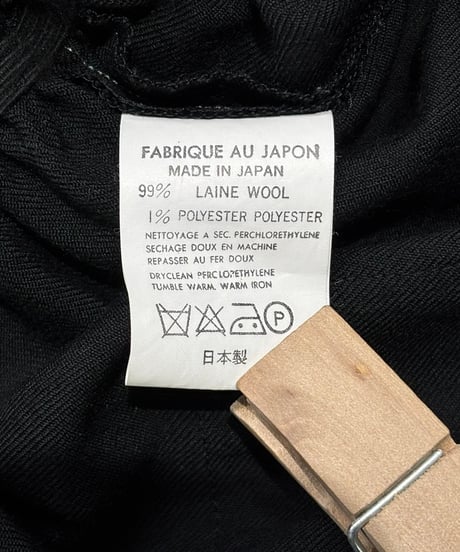 1980's yohji yamamoto pour homme vintage 丸文字ロゴ コンビネゾン（H-D-253xxx）