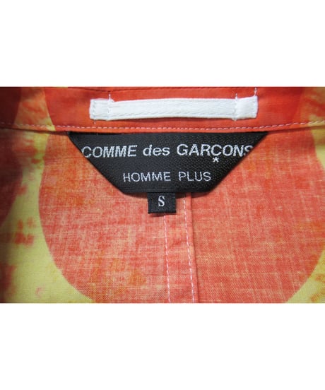 AD2001 COMME des GARCONS HOMME PLUS ドットプリント むら染めデザインジャケット PJ 10050S