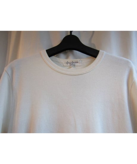 04ss yohji yamamoto pour homme シンプル丸首カットソー HZ-T62-064