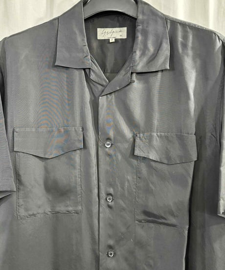美品 2018SS yohji yamamoto pour homme 半袖シャツ（HW-B74-238）