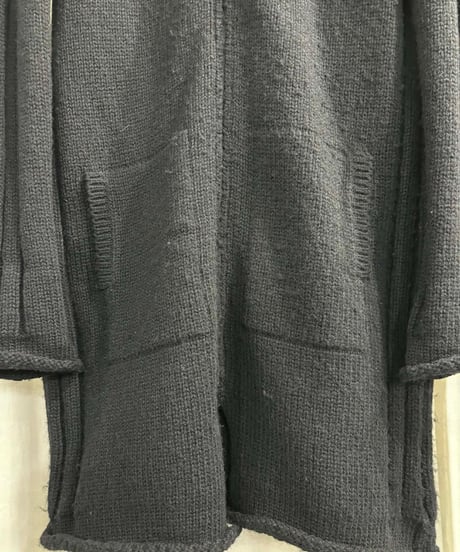 2001AW yohji yamamoto femme デザインロングニットカーディガン （FV-K19-151）