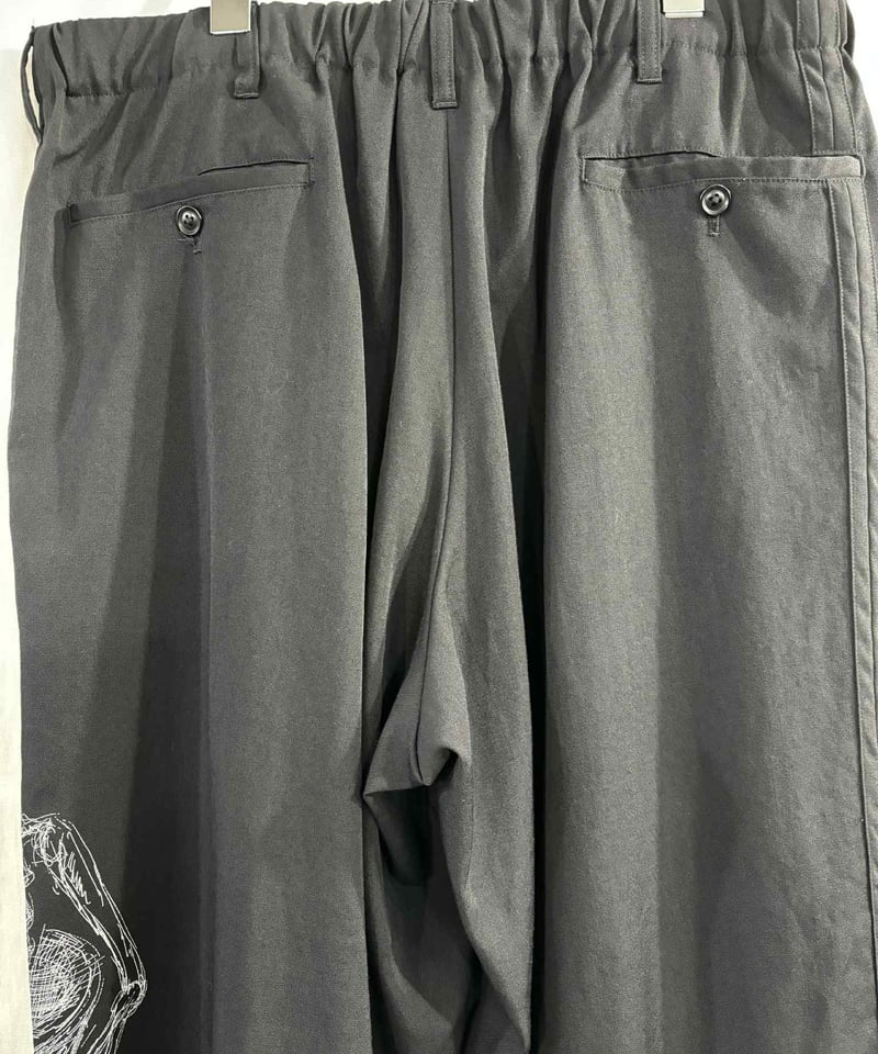 Yohji Yamamoto Pour  19ss プリントパンツ Yohji Yamamoto Pour 19ss プリントパンツ YOHJI YAMAMOTO 19SS Woman