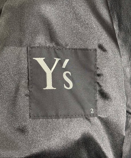 Y's X Schott yohji yamamoto 羊革ライダースジャケット（YD-Y92-705）