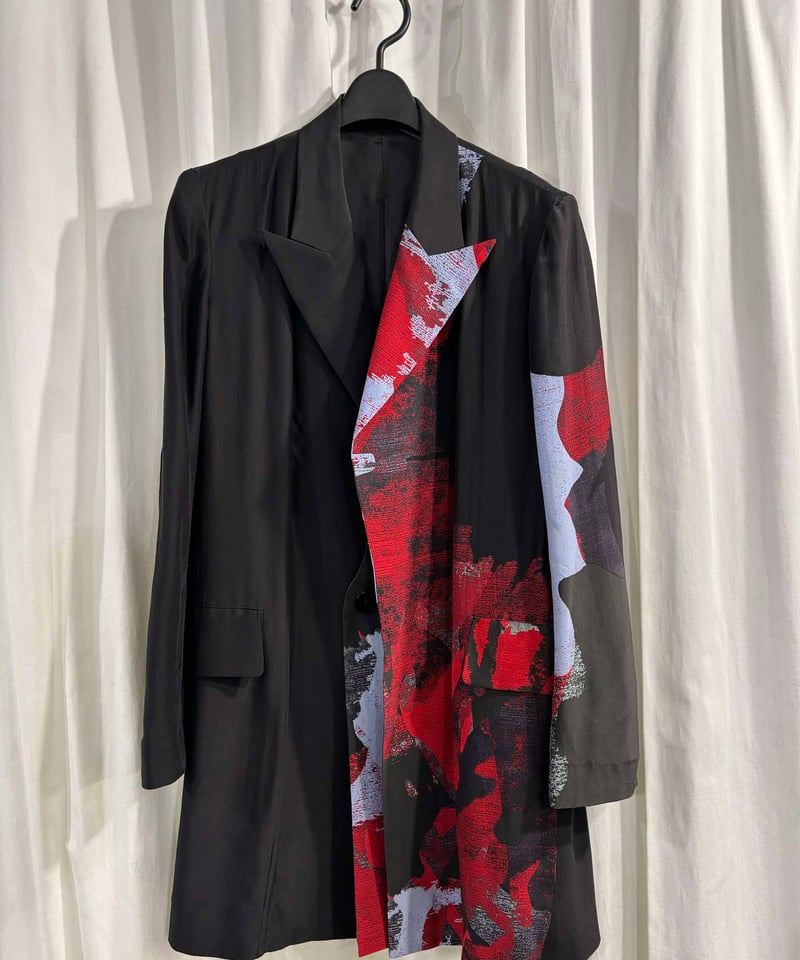 2019SS yohji yamamoto femme 左前二重シルクジャケット（FH-J05