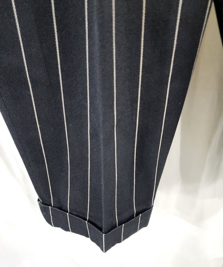 93AW  yohji yamamoto femme ストライプワイドパンツ (FP-P01-131)