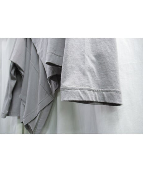 Y’s yohji yamamoto アシメトリーデザイン 長袖カットソー グレー（YL-T09-569）