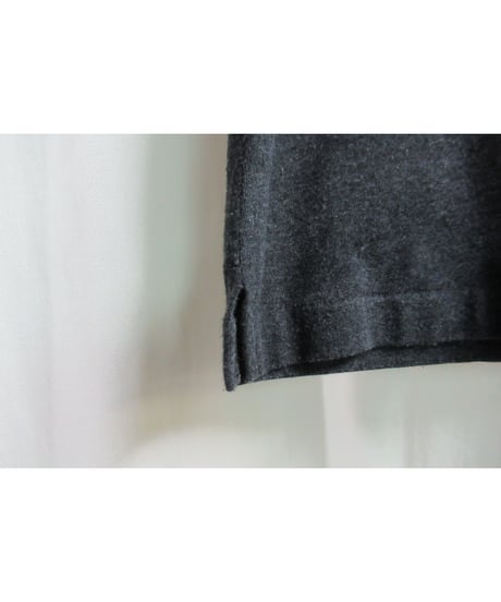Y's yohji yamamoto グレー シンプルカットソー YA-T03-097