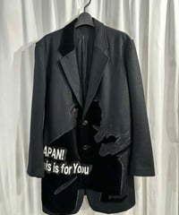 BLACK Scandal yohji yamamoto 般若プリント紐パンツ（HV-P50-