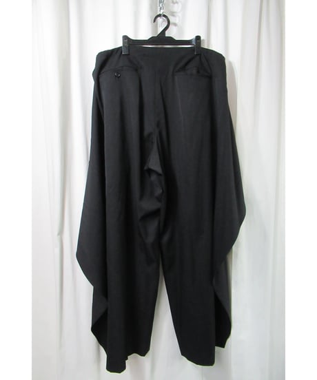 04ss yohji yamamoto pour homme 変形レイヤードデザインパンツ（HZ-P04-100）