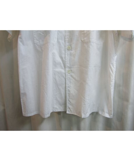 Y's yohji yamamoto フラップポケットデザイン 半袖シャツ YD-B24-065