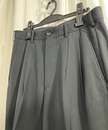 1992SS yohji yamamoto pour homme ツータックパンツ（HO-P13-100）