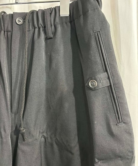 2021AW yohji yamamoto pour homme ワイドハーフパンツ（HX-P31-100）