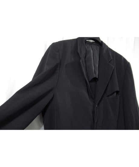 AD1993 COMME des GARCONS HOMME PLUS 脱色期 裾脱色デザイン ロングジャケット（PJ-04010S）