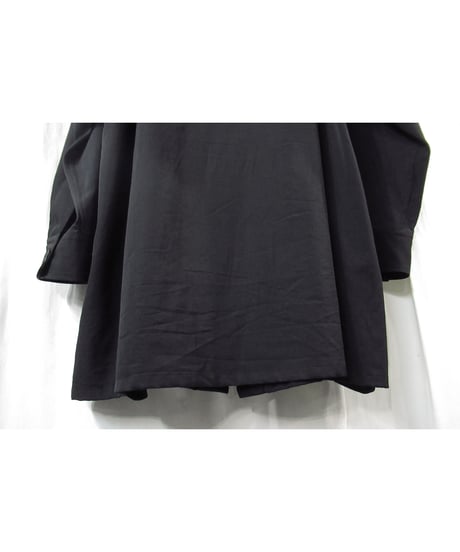 18ss yohji yamamoto pour homme シンプルロングブラウス（HW-B46-100）