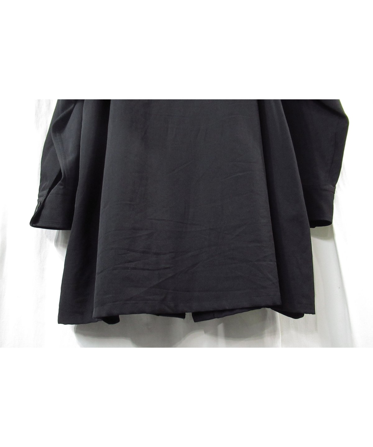 HEYON ヘヨン　バブルブラウス パールボタン クロップドタック ブラウス（4-0021-5-21-018