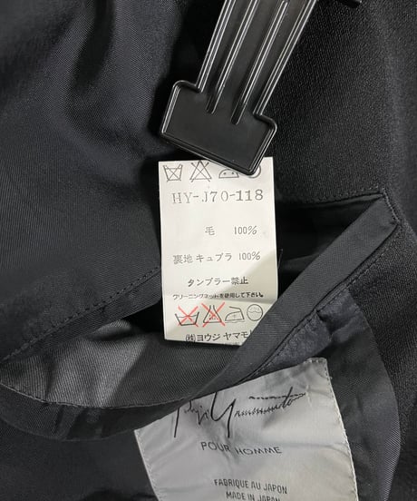 1998AW yohji yamamoto pour homme vintage ステッチデザインジャケット（HY-J70-118）