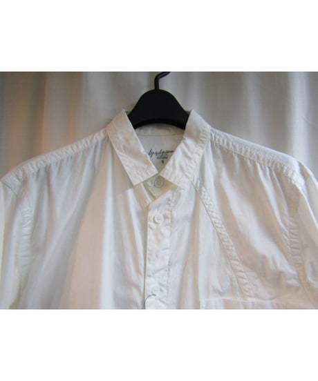 11ss yohji yamamoto pour homme 切替デザインブラウス HO-B23-013