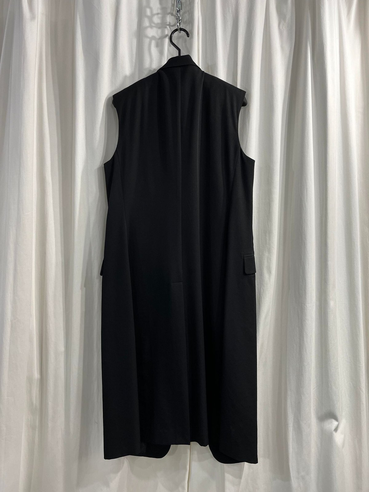 2023SS yohji yamamoto pour homme ロングベスト(HZ-J10- 2023SS yohji yamamoto pour homme ロングベスト(HZ-J10-