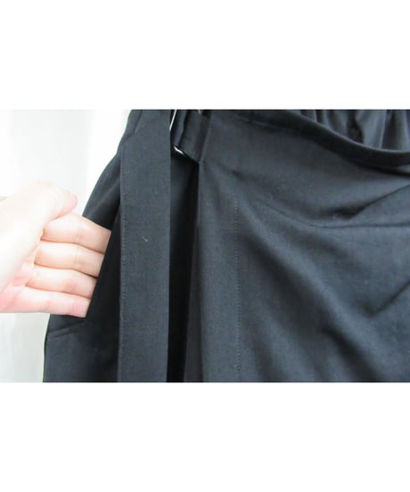 19aw yohji yamamoto POUR HOMME ラップデザインパンツ HC-P25-100