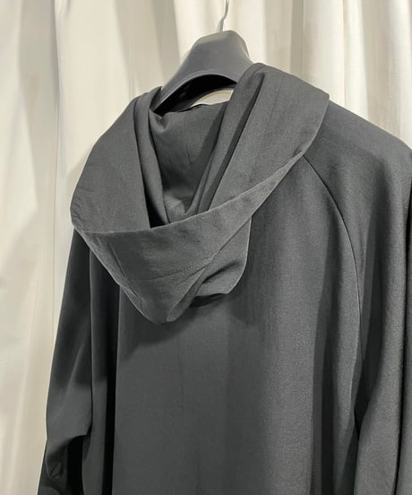 2018AW yohji yamamoto pour homme フード付きデザインロングコート（HV-D13-124）