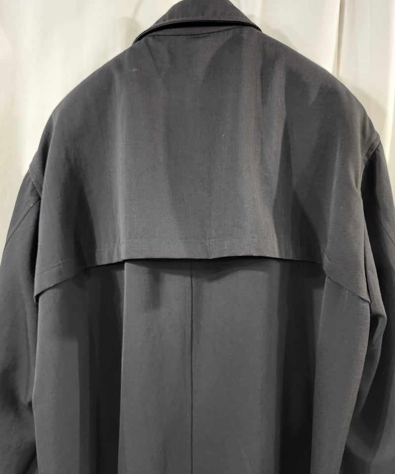 Y's for men yohji yamamoto 黒 ウールギャバジン デザイン Y's for men yohji yamamoto 黒 ウールギャバジン デザイン
