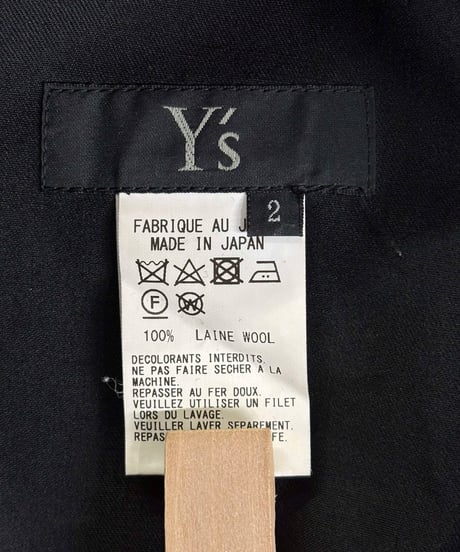 Y's yohji yamamoto アシンメトリーパンツ（YZ-P14-100）
