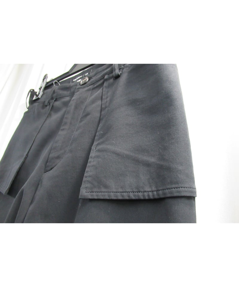 03ss yohji yamamoto +noir ポケットデザインストレートパンツ