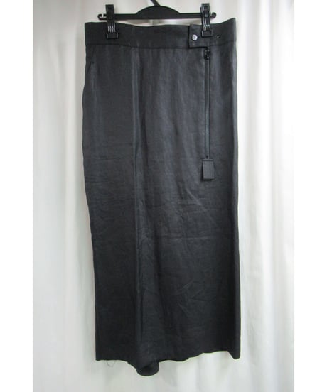 新品 05ss yohji yamamoto femme デザインジッパー付きスカート FY-S06-301