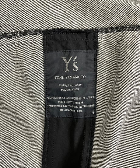 Y's yohji yamamoto デザインブルゾン（YC-J09-027）