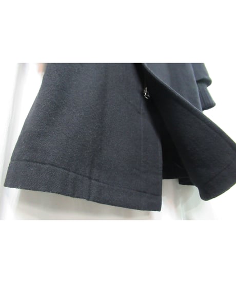 10aw yohji yamamoto +noir ニット切替デザインコート NC-C06-103