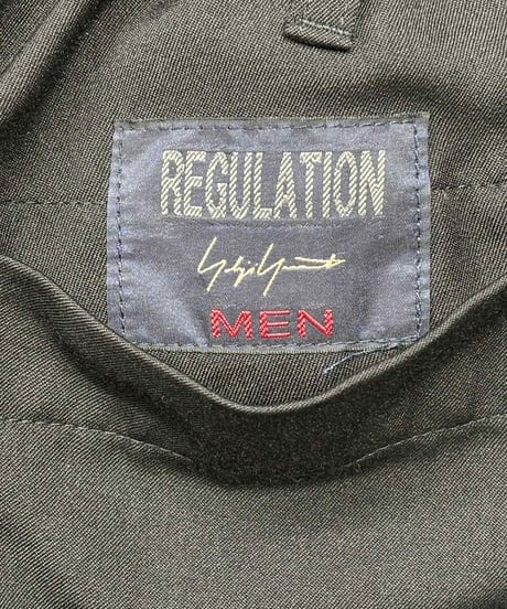 2018AW REGULATION yohji yamamoto MEN ウールイージーパンツ（HV-P98-148）