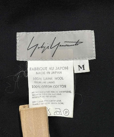 1997SS yohji yamamoto femme vintage ノ－スリーブワンピース（FU-D25-100）