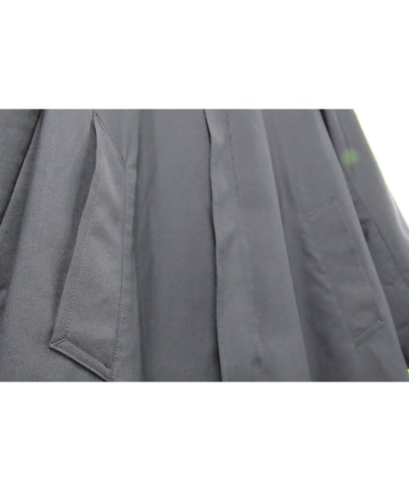 Y's BANG ON! yohji yamamoto フライフロント シンプルロングコート（YA-C17-150）