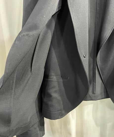 美品 2021SS yohji yamamoto pour homme デザインショートジャケット（HD-J37-100）