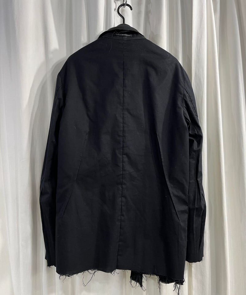 2022SS yohji yamamoto pour homme 3重レイヤードアシンメトリ