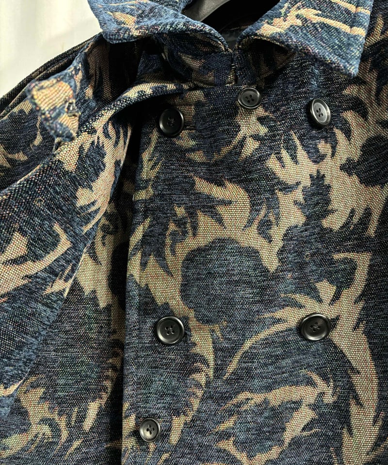 未使用 2023AW yohji yamamoto pour homme トレンチコート(HJ 未使用 2023AW yohji yamamoto pour homme トレンチコート(HJ