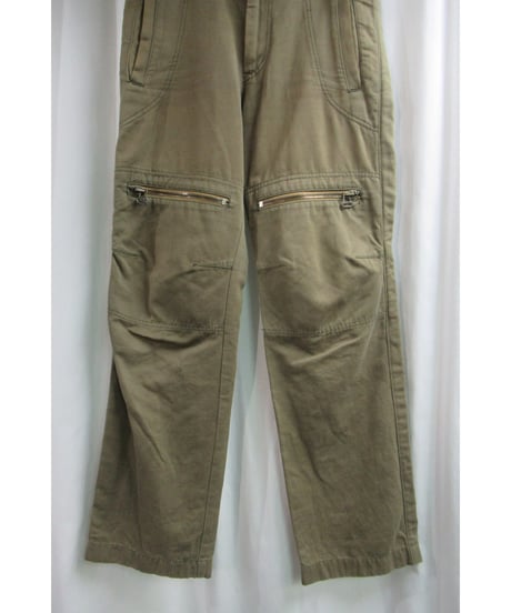 Y's for men yohji yamamoato カーキ ミリタリーデザインパンツ MB-P09-001