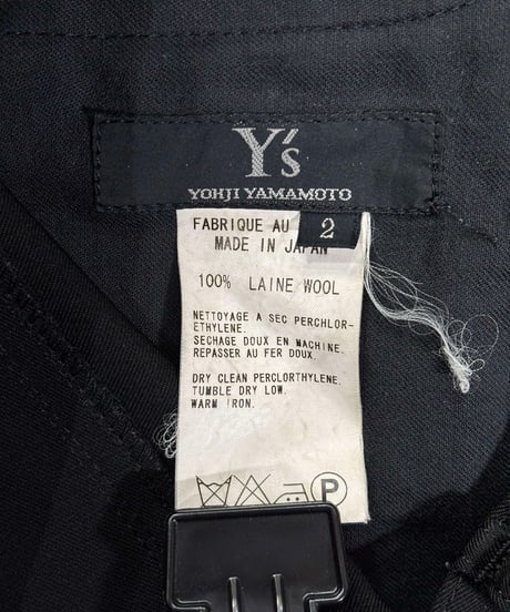 Y's yohji yamamoto デザインパンツ（YV-P10-100）