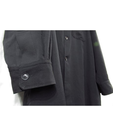 18ss yohji yamamoto pour homme シンプルロングブラウス（HW-B46-100）