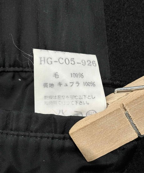 難あり 1996AW yohji yamamoto pour homme vintage ウールロングコート（HG-C05-926）