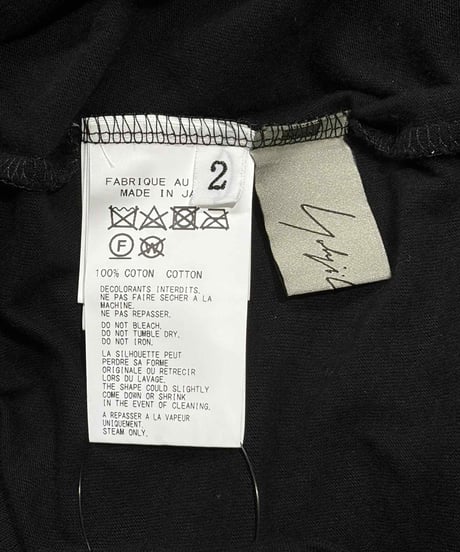 2023SS yohji yamamoto femme フリルスリーブカットソー（FZ-T13-084）