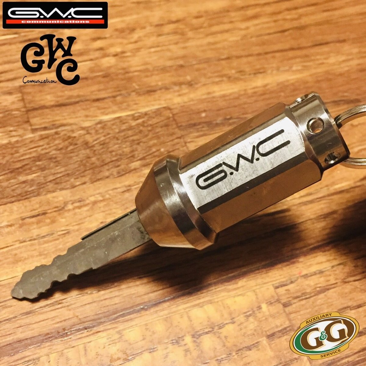 GWC チタン製キーグリップ | G&G AUXILIARY SERVICE