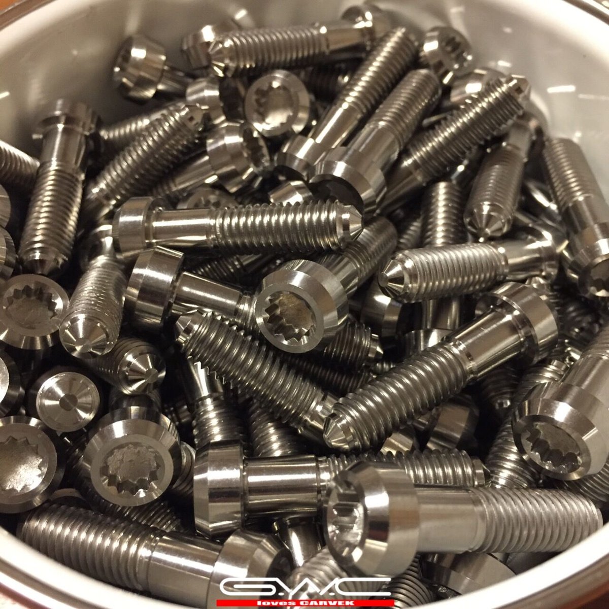 チタン製ピアスボルト“Internal 12point M7×32mm” | G&G AUXI