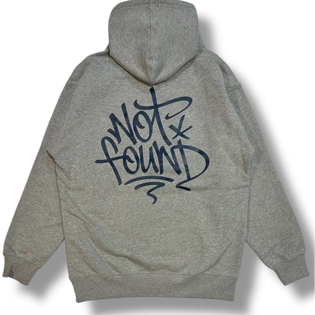 TAGFOUND PULLOVER (GREY) LEFLAHxNOTFOUND