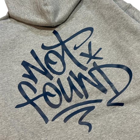 TAGFOUND PULLOVER (GREY) LEFLAHxNOTFOUND