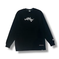 TAGFOUND L/s TEE (BLAK) LEFLAHxNOTFOUND