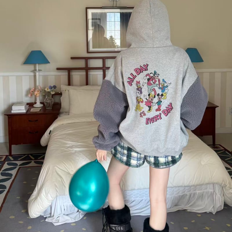 即納販売】0481 mickey friends zip foodie/3カラー | rir