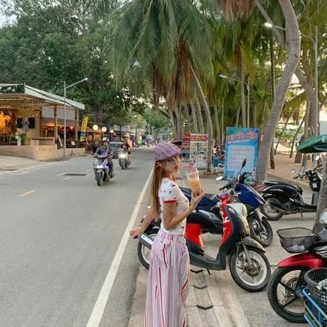 【即納販売】0168 stripe straight pants/3カラー